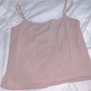 Brandy Melville light pink cropped tank